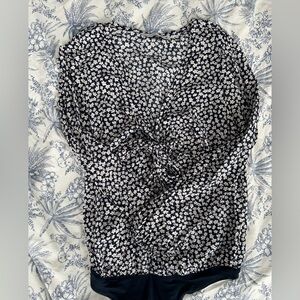 Size medium floral bodysuit